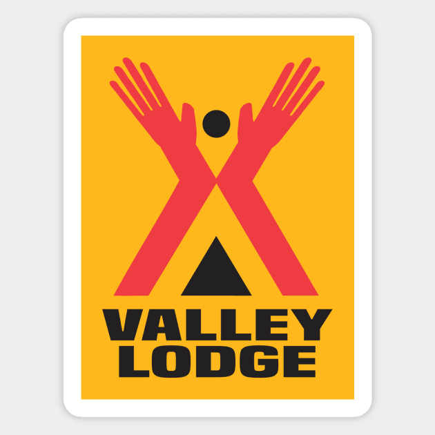 Volley Lodge Souvenir Shirt Magnet by MonsterKidRadio